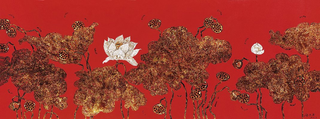 漆画作品欣赏